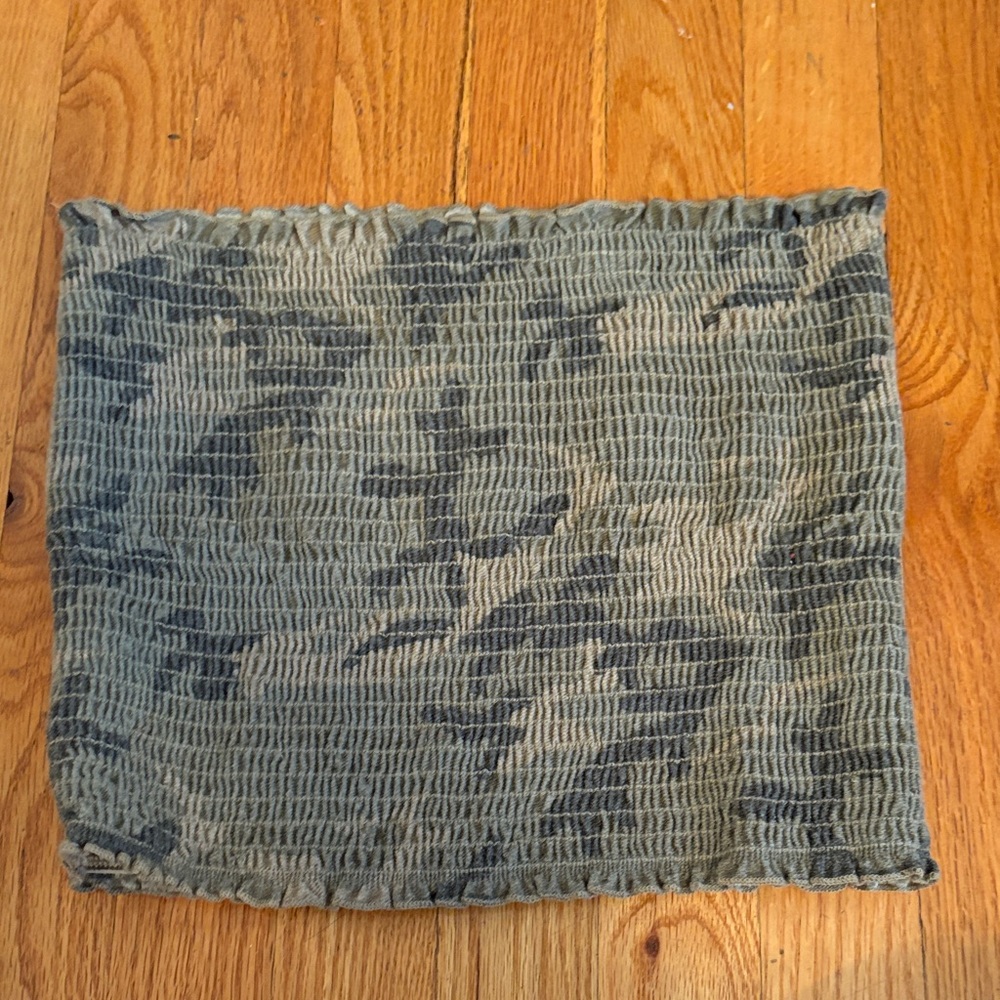 Camo smocked tube top - Ruby and Jenna